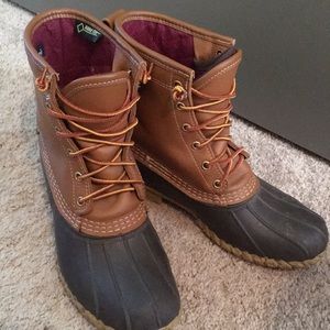L.L. Bean duck boots!